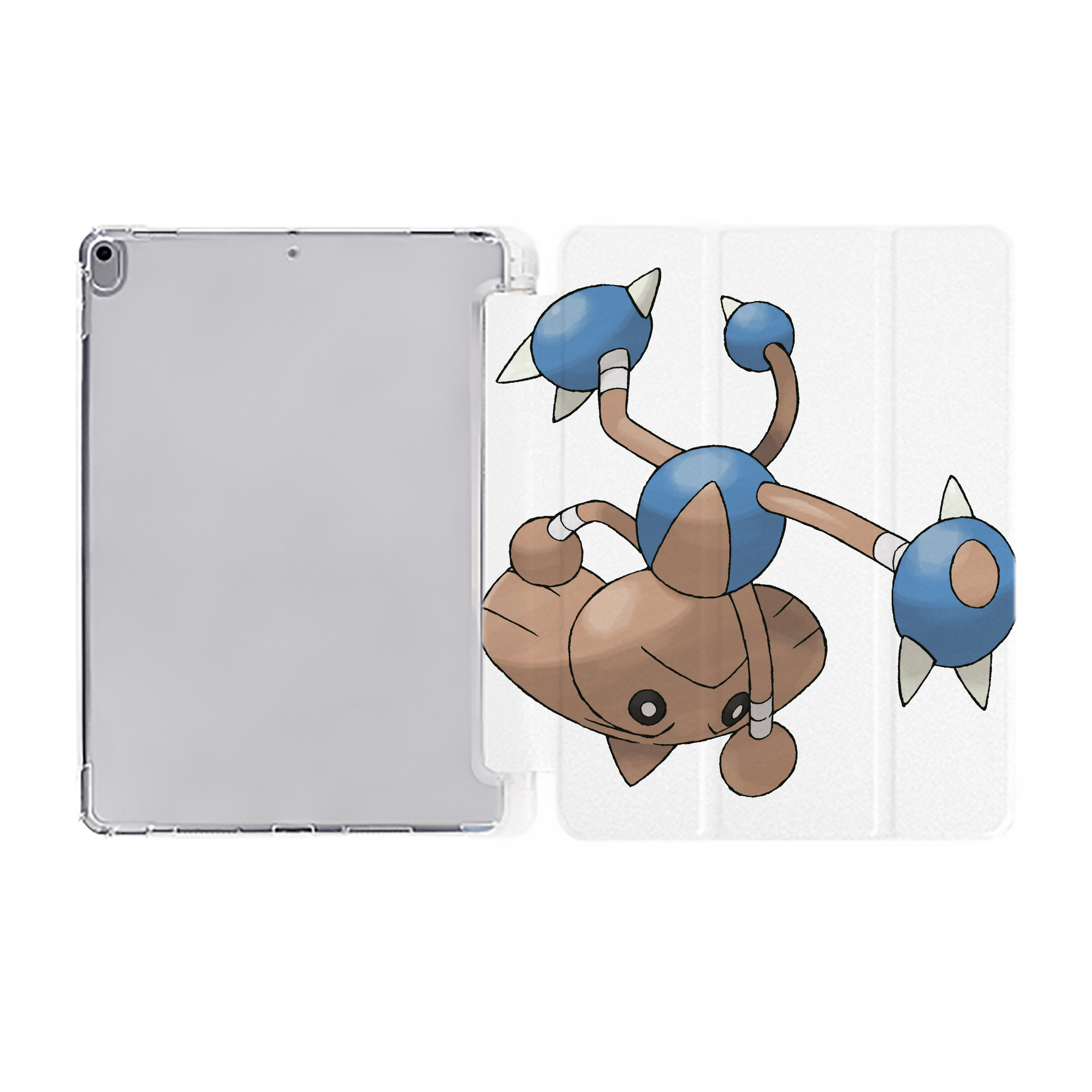 （画像用） ポケットモンスター Pokémon IPad ケース ペン収納付き 三つ折りスタンド PUレザー×シリコン 対応機種9.5/10.5/10.9インチ